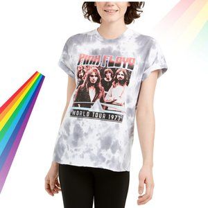 True Vintage LA Tie Dye Pink Floyd 1973 Tour Tee